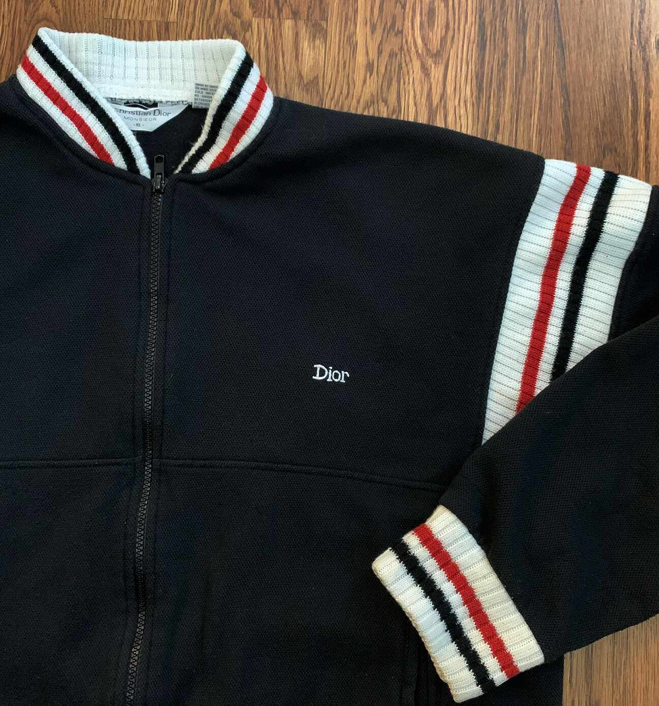 Vintage Christian Dior Full Zip Jacket (Size XL) — RootsBK
